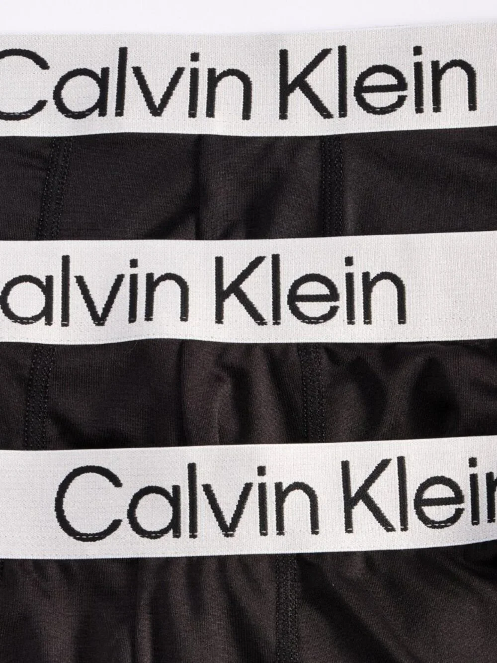 Calvin Klein Men's 3-Pk. Chromatic Brushed Micro Trunks - Black